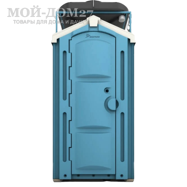 Дачный душ Стандарт EcoGR 200 литров с подогревом (Синий)